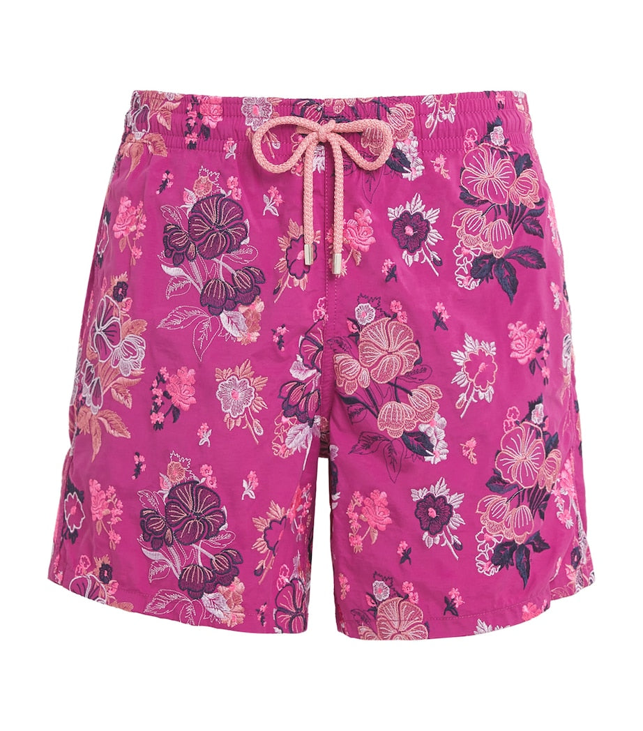 Embroidered Mistral Swim Shorts