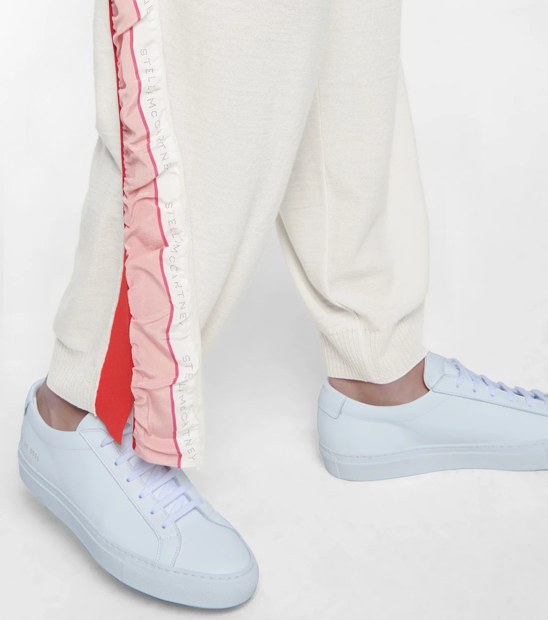 Stella McCartney - Monogram virgin wool sweatpants