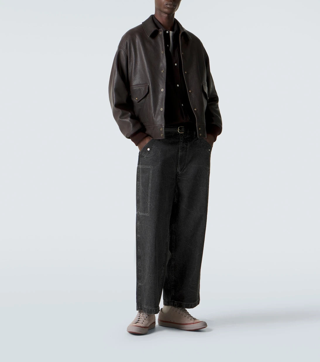A.Presse - A-1 leather blouson jacket