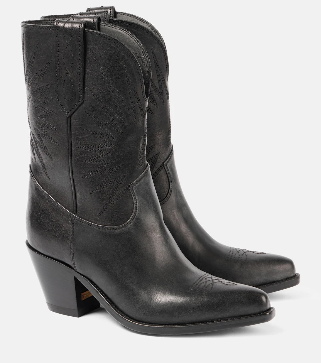 Golden Goose - Wish Star leather cowboy boots
