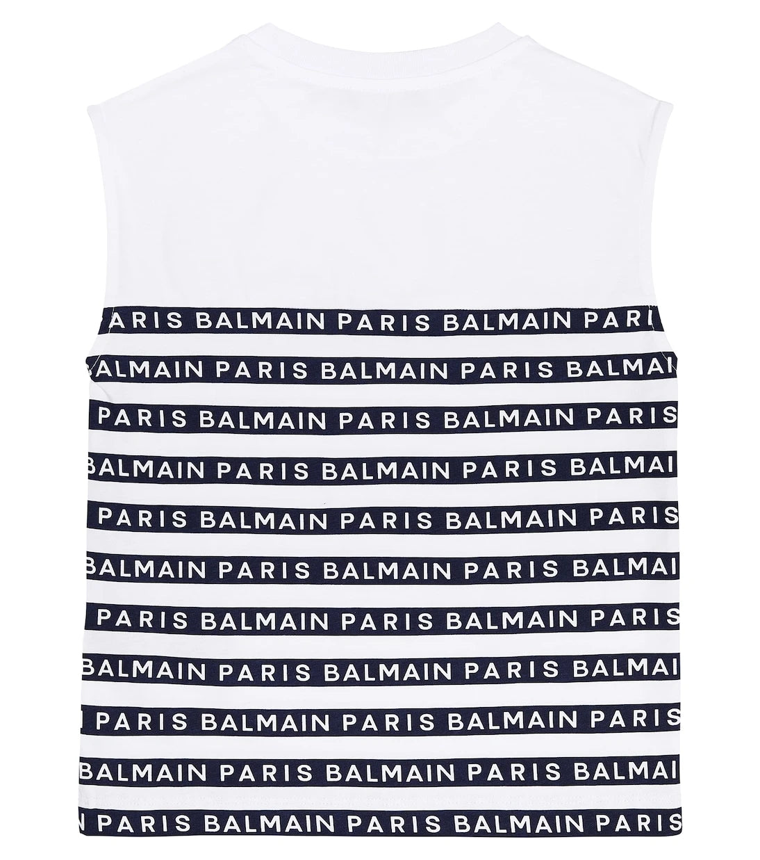Balmain Kids - توب قطني مخطط