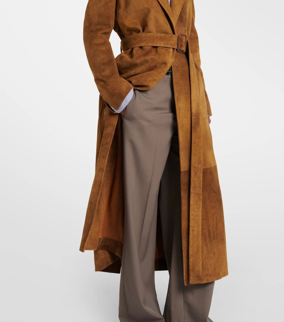 The Row - Raisa suede coat
