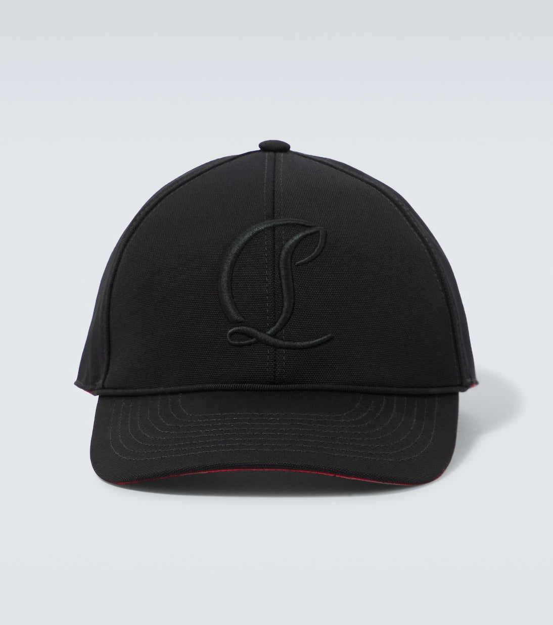 Christian Louboutin - Mooncrest cotton canvas baseball cap
