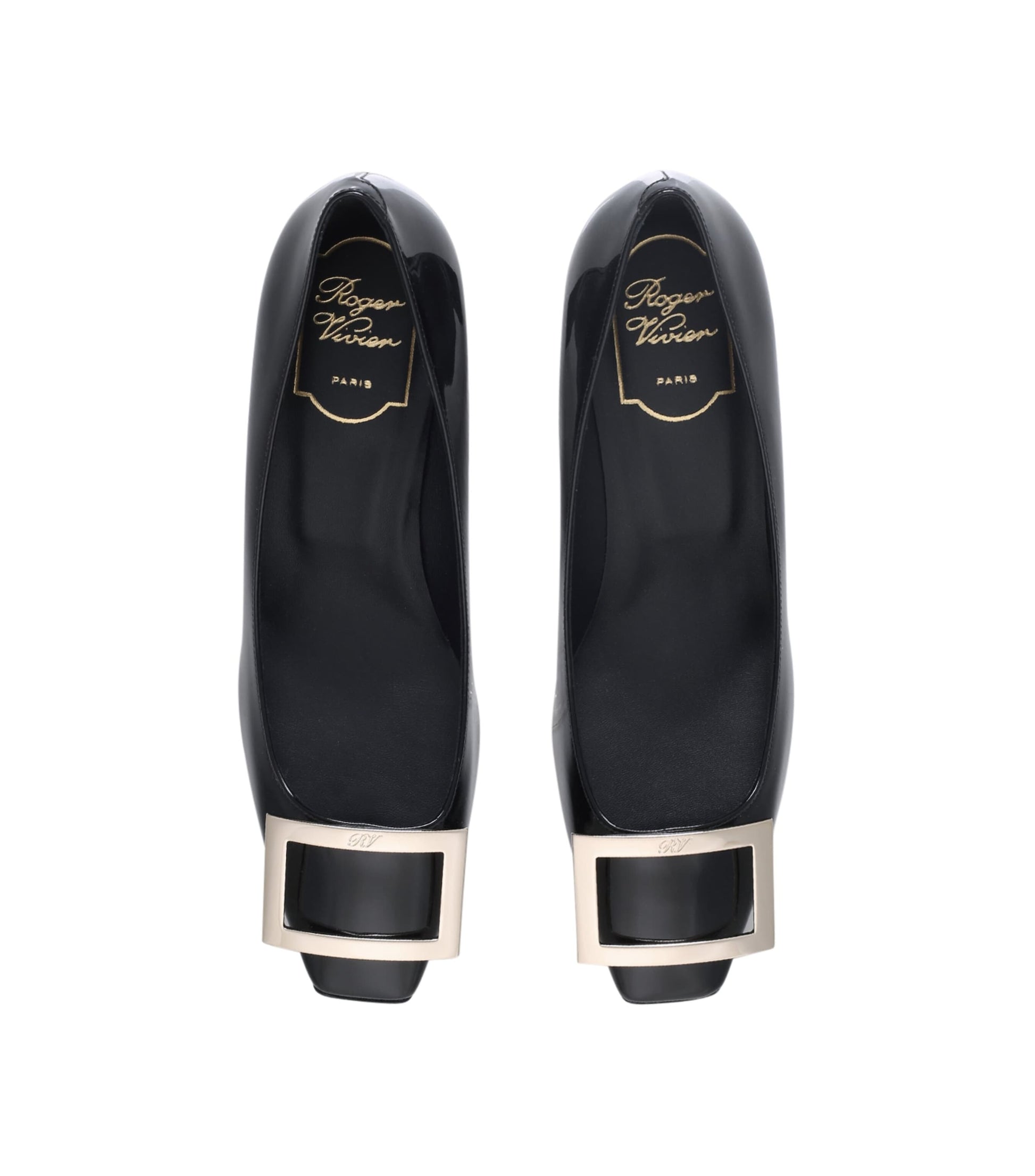 Roger Vivier Black Belle Vivier Pumps 45