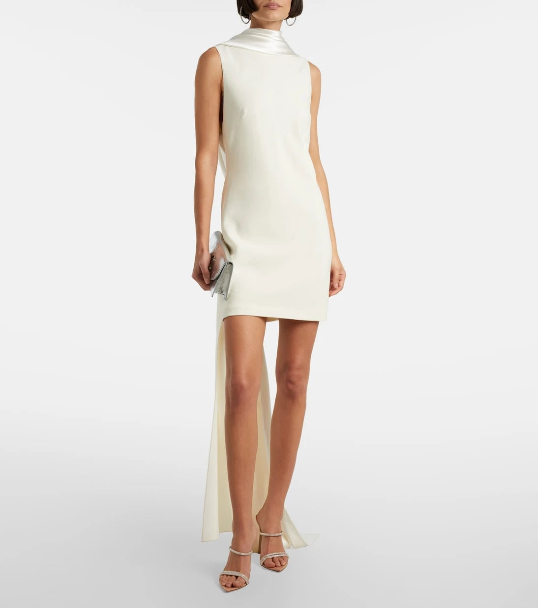 Danielle Frankel - Bridal Mimi wool-blend minidress