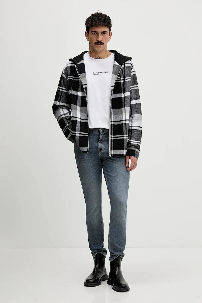 Памучна тениска Karl Lagerfeld Jeans