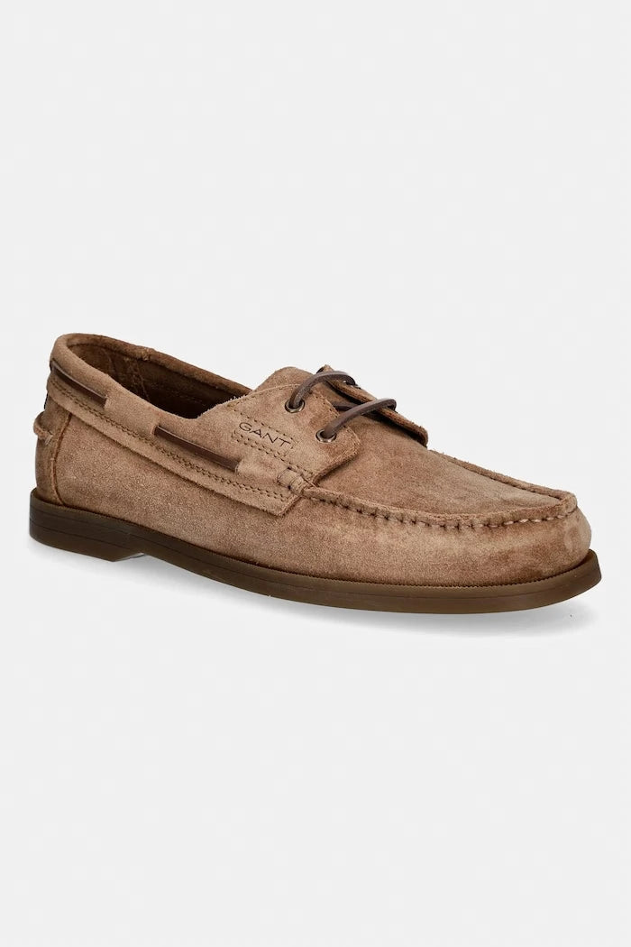 Gant мокасини мъжки от велур Yardport