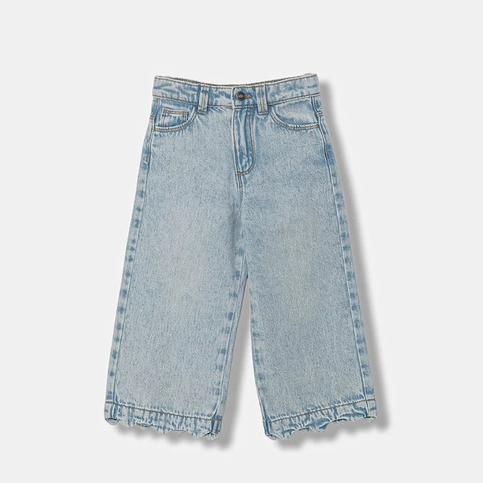 United Colors of Benetton çocuklar için wide leg jean