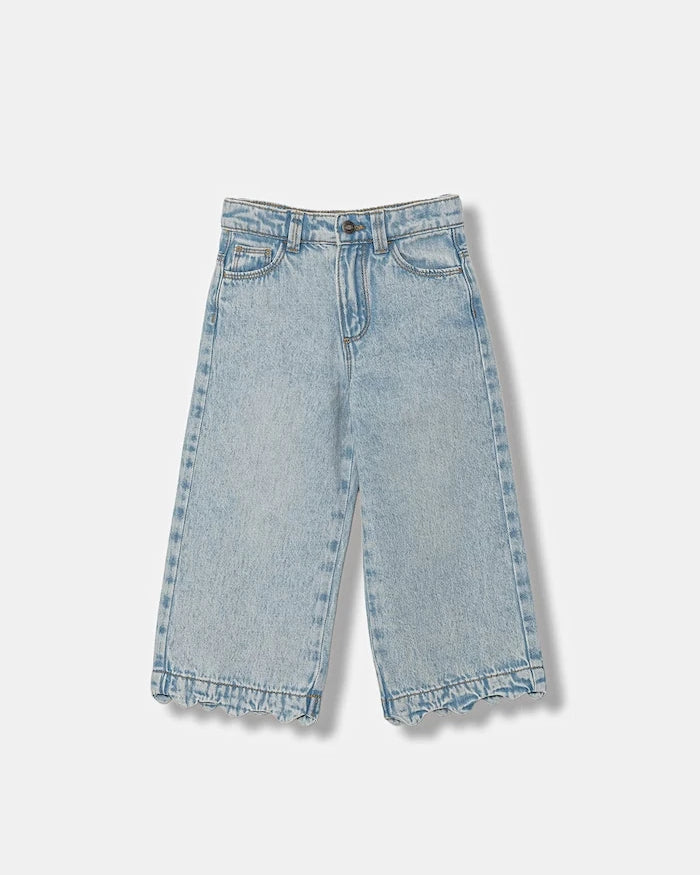 United Colors of Benetton çocuklar için wide leg jean