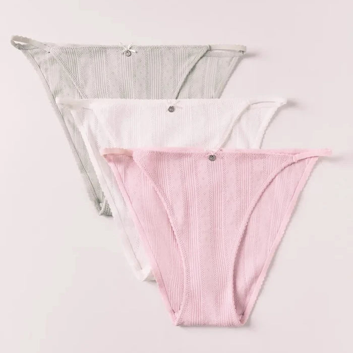 women'secret Kadın Pamuklu Bikini 3'lü
