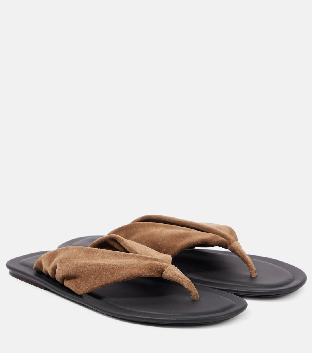 Brunello Cucinelli - Suede thong sandals