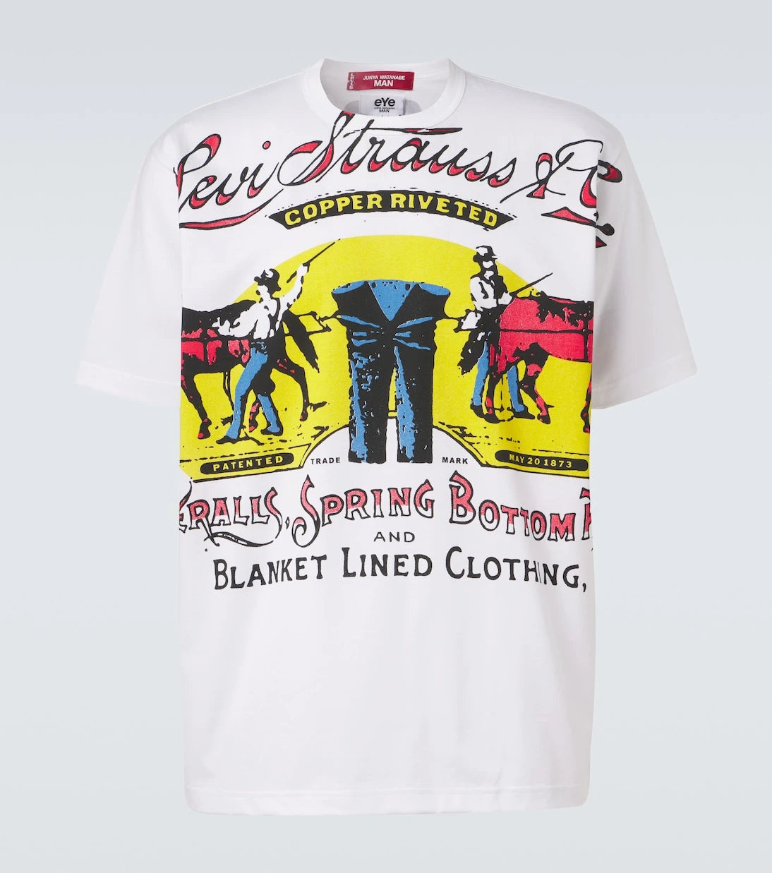 Junya Watanabe - x Levi's® printed cotton jersey T-shirt