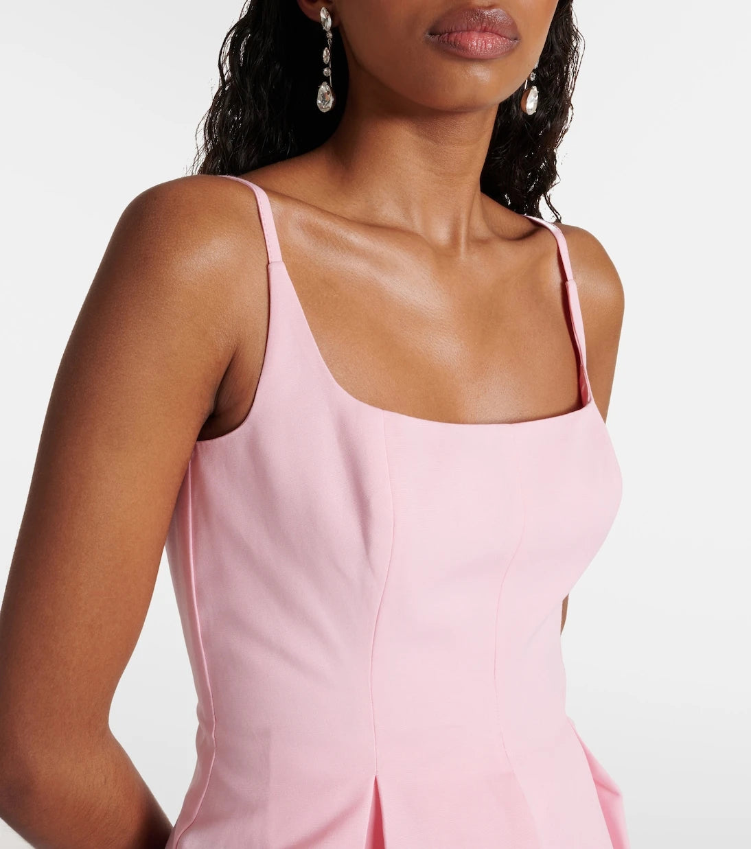 Staud - Joli grosgrain minidress