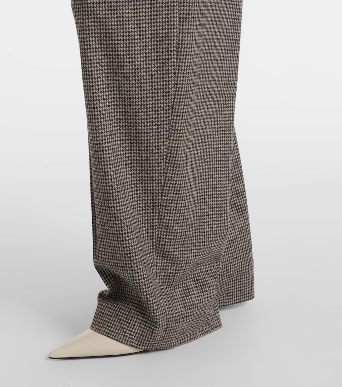 Vince - Houndstooth wide-leg pants
