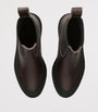 Le Monde Beryl Brown Leather Dolomite Chelsea Boots 25