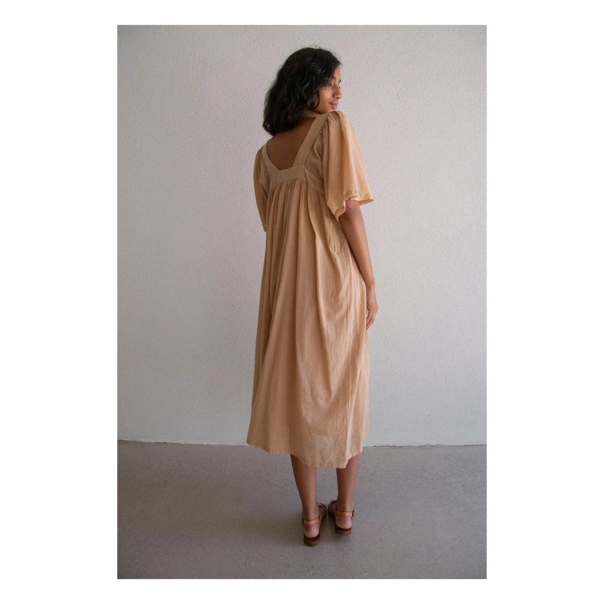 THEAVANT - Jade Cotton voile dress | Amber