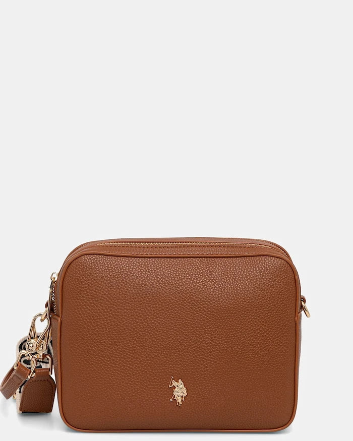 U.S. Polo Assn. kadın crossbody çanta suni deri Mansion D.