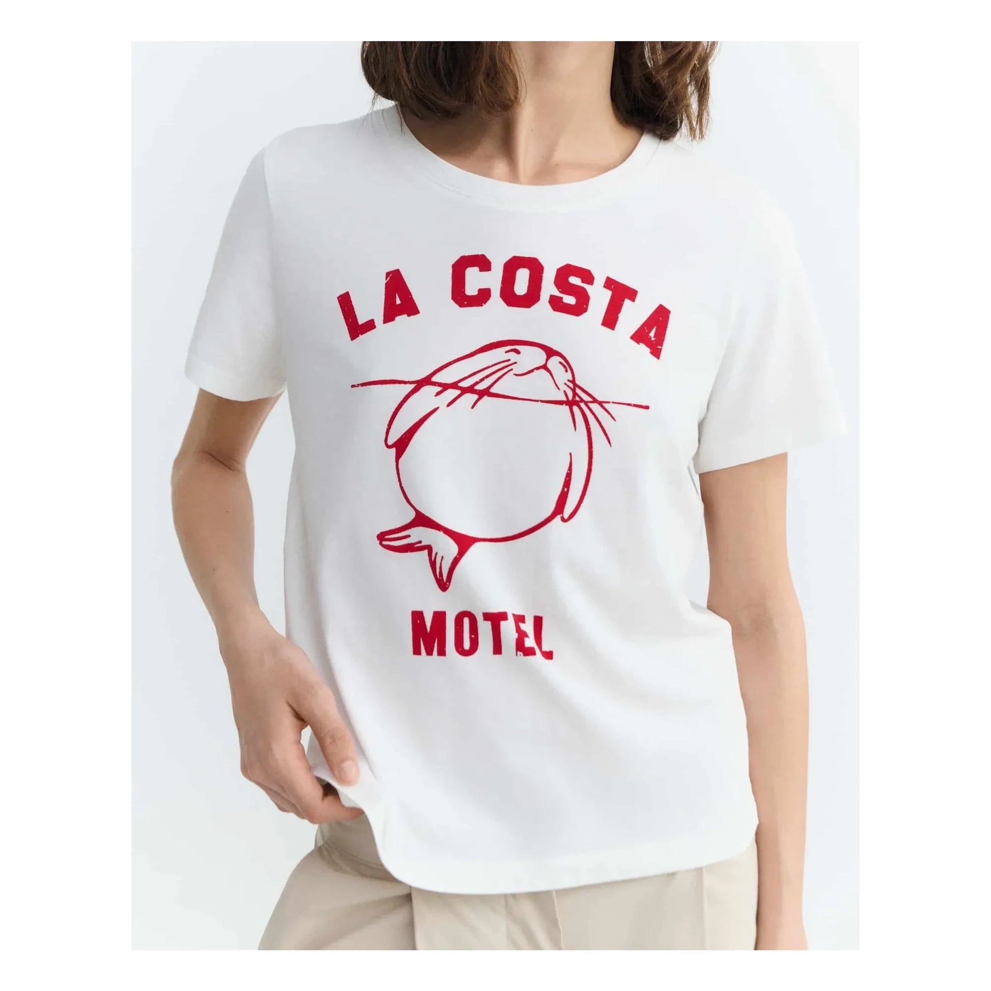 Thinking Mu - Ida organic cotton T-shirt | White