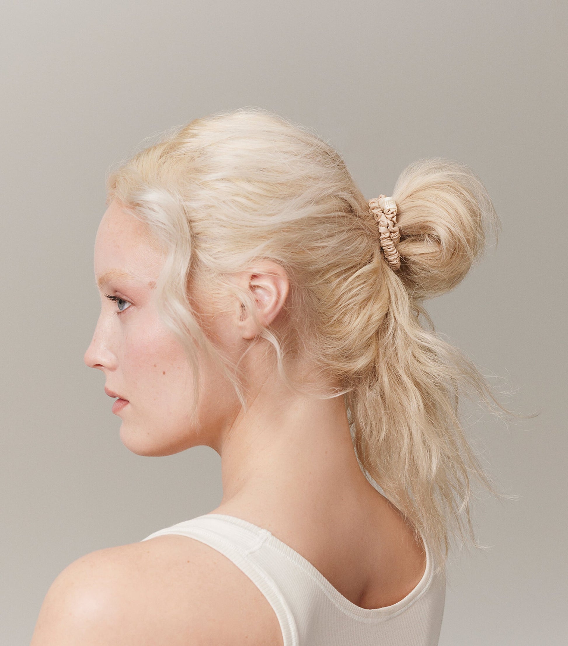 Pure Silk Skinny Scrunchies (Set of 4)