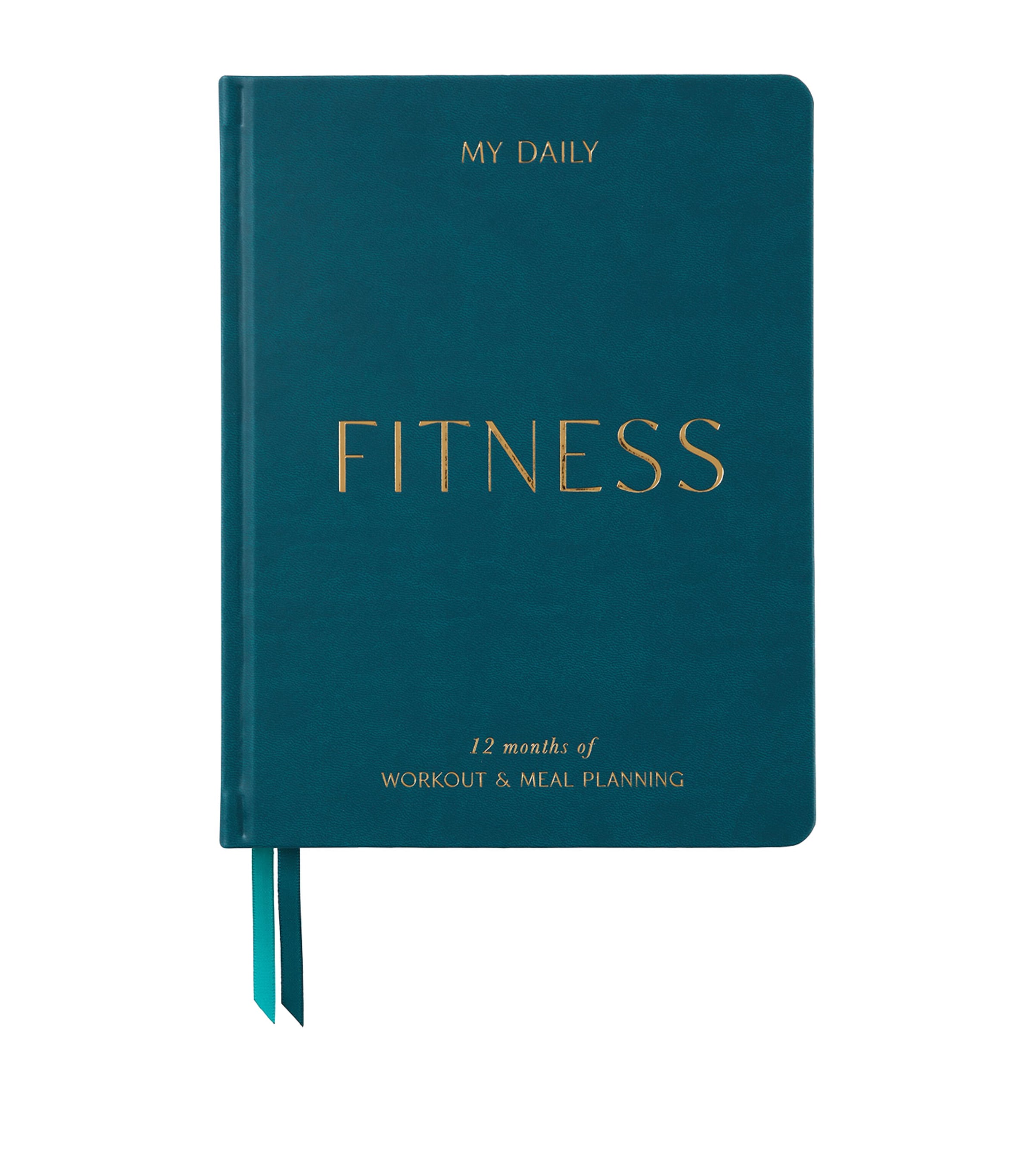Blush and Gold Daily Fitness & Meal Planner