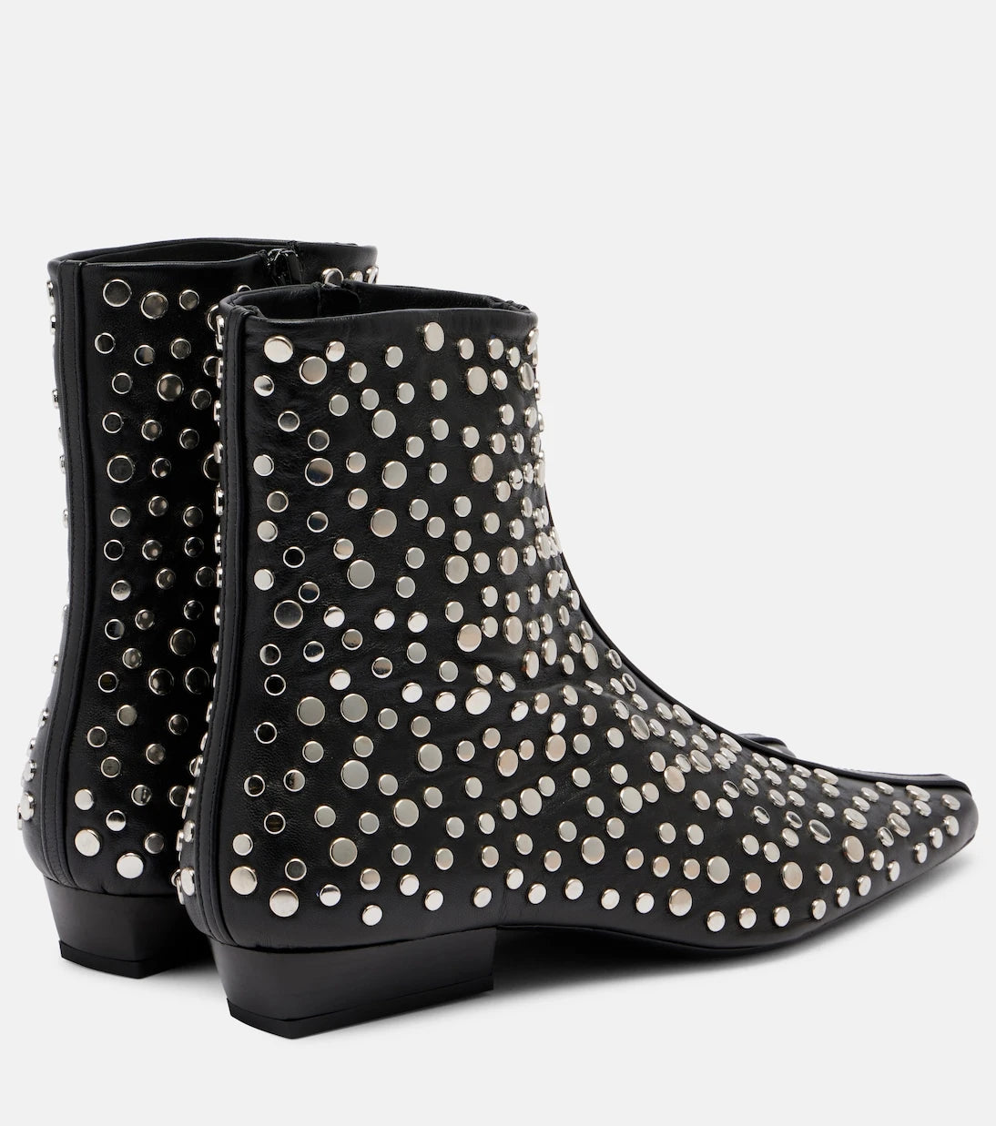Staud - Wally studded leather ankle boots