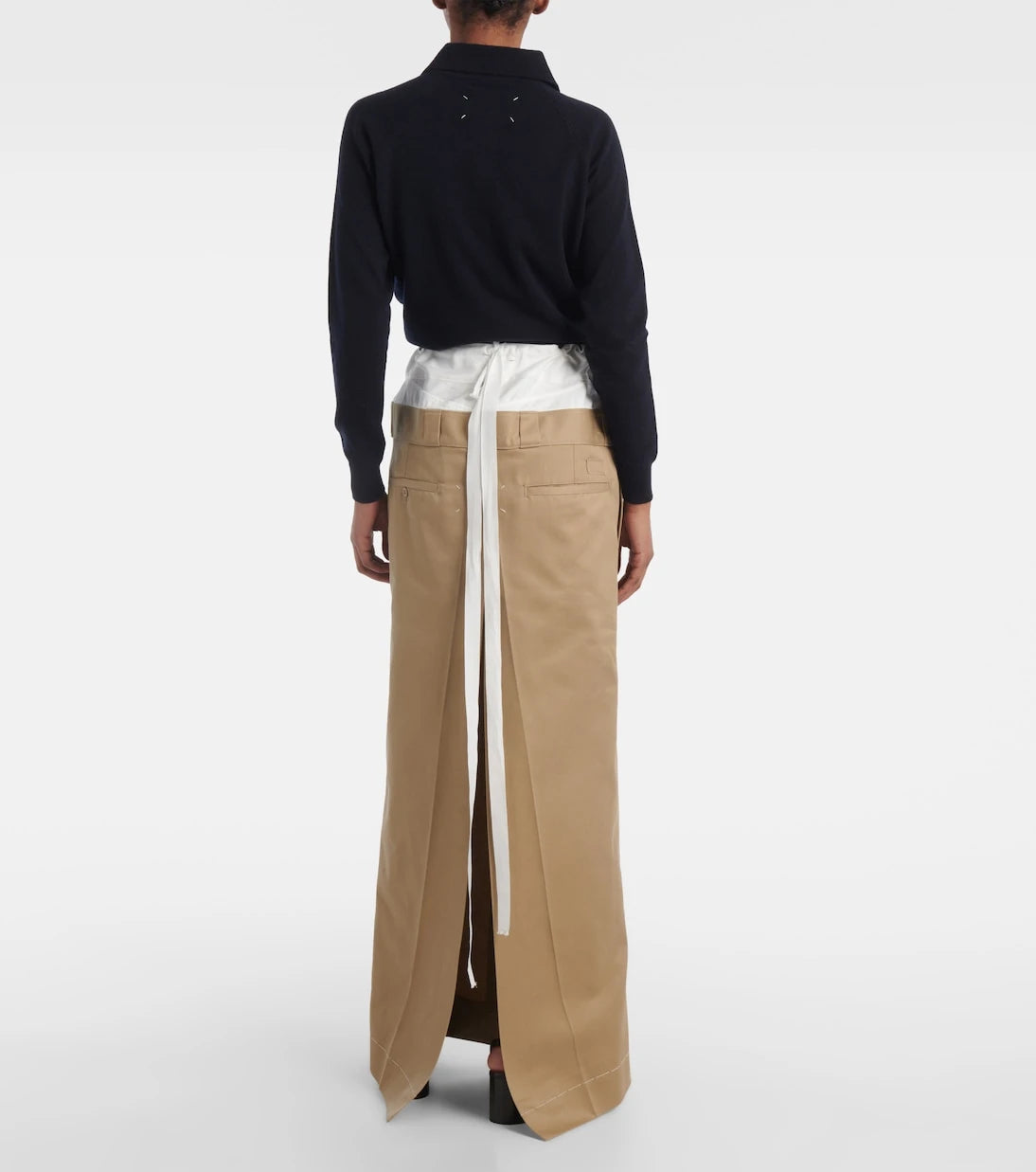 Maison Margiela - تنورة ترومب لويل ماكسي