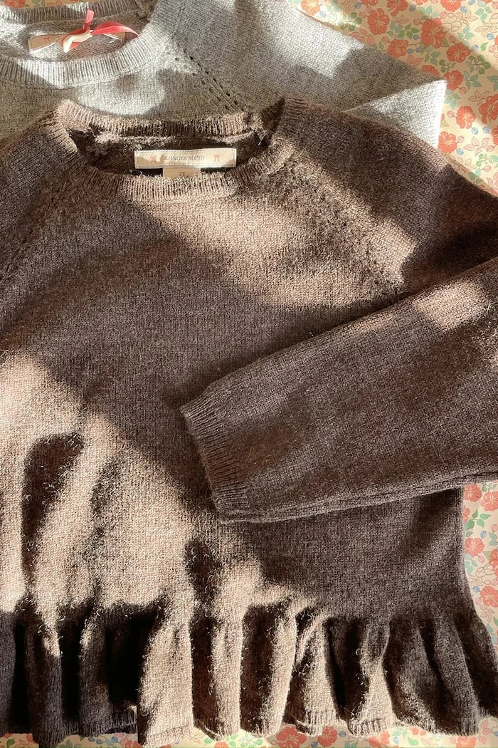 Пуловер с кашмир Konges Sløjd CATHY KNIT SWEATER