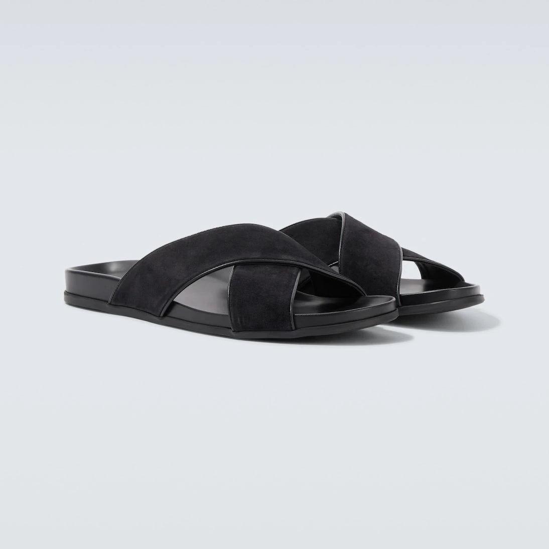 Manolo Blahnik - Chiltern suede slides