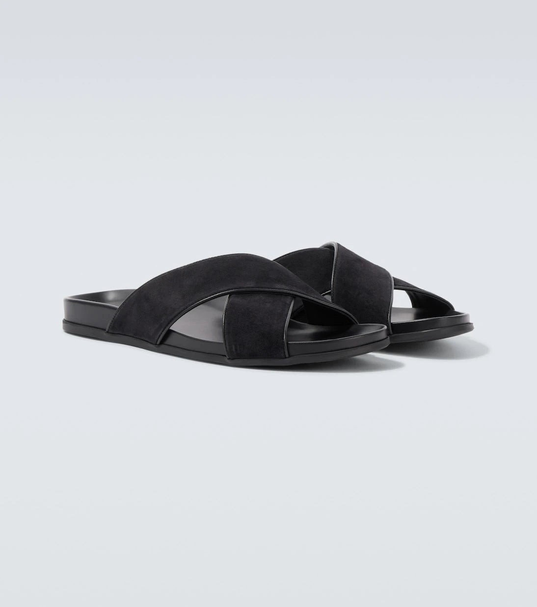 Manolo Blahnik - Chiltern suede slides