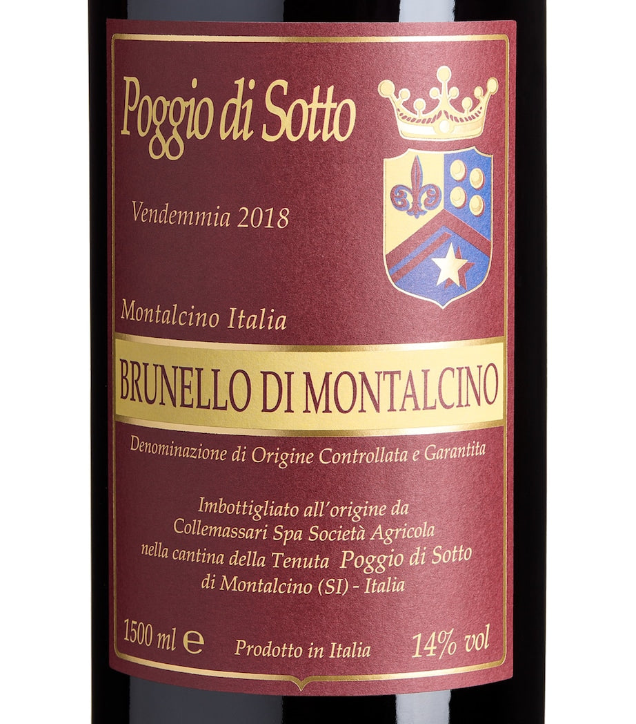 Poggio di Sotto Brunello di Montalcino 2018 Magnum (1.5L) - Tuscany, Italy