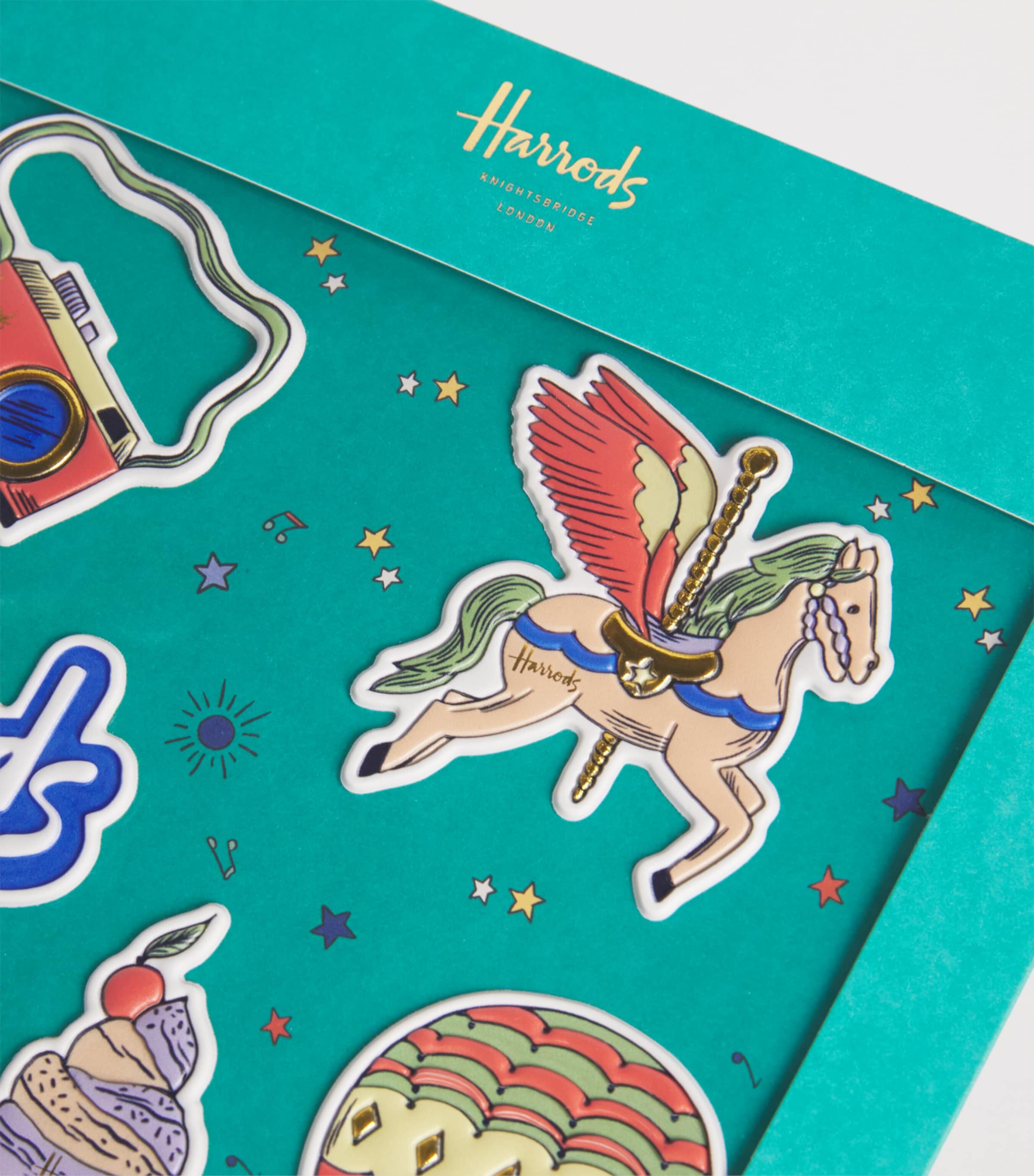 Sunday Afternoon 3D Sticker Set (Pack of 6)