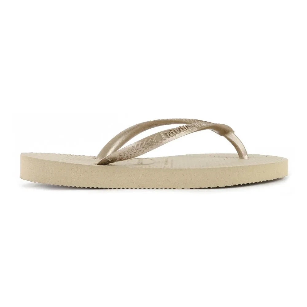 Havaianas - Narrow Flip Flops | Gold