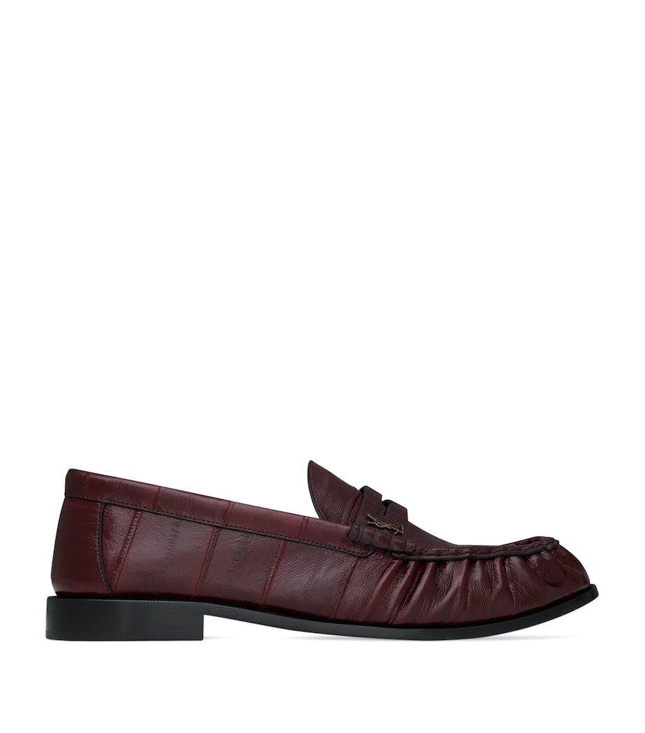 Saint Laurent Leather Le Loafers