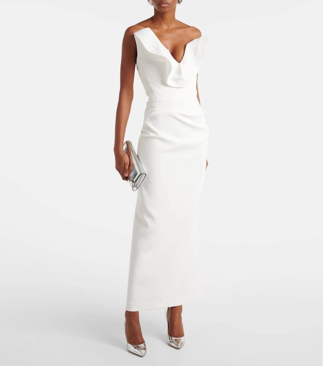 Maticevski - Requiem strapless crêpe gown