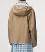 LOEWE Beige Cotton-Blend Stripe-Detail Parka