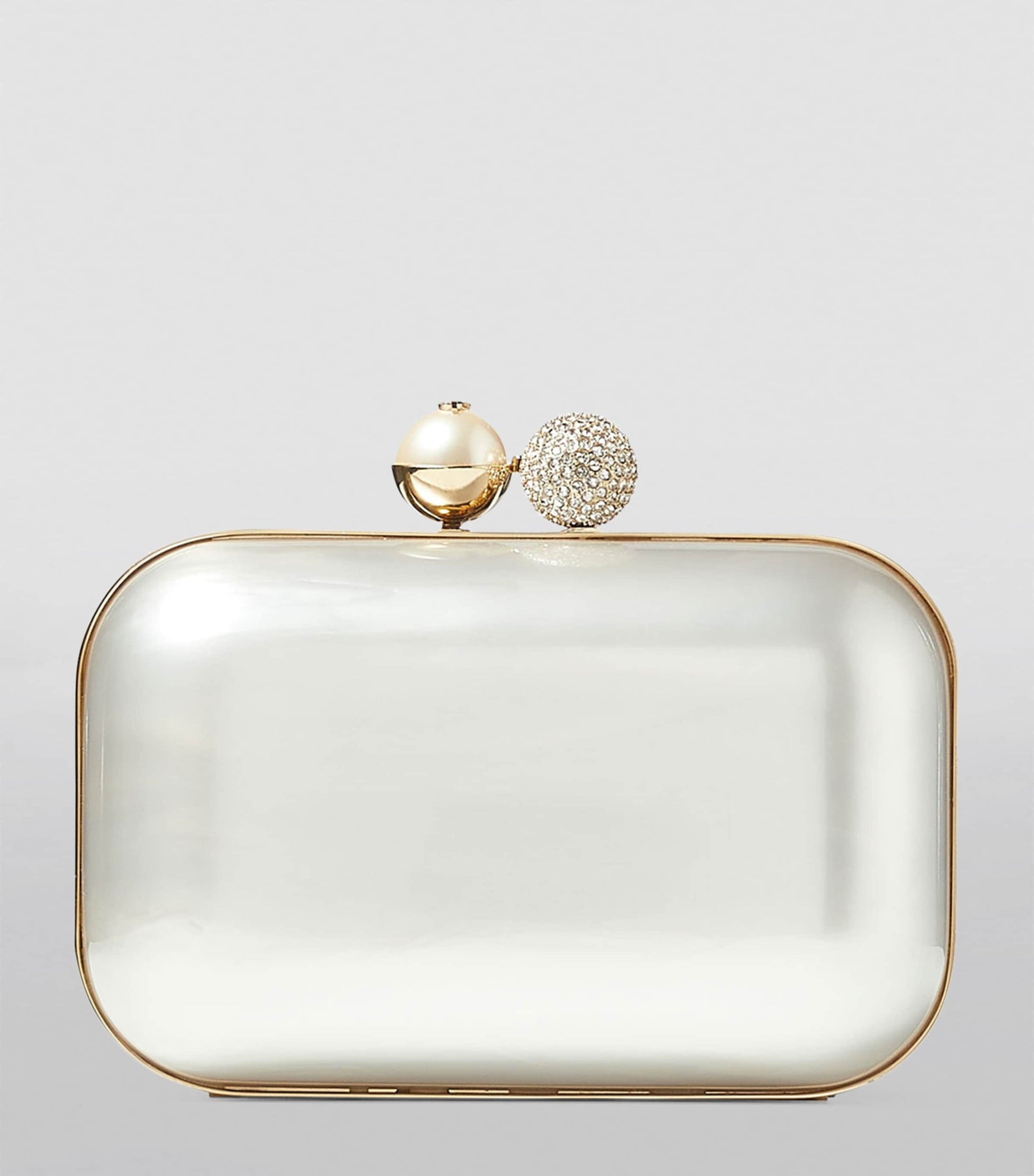 Ivory Cloud Clutch Bag