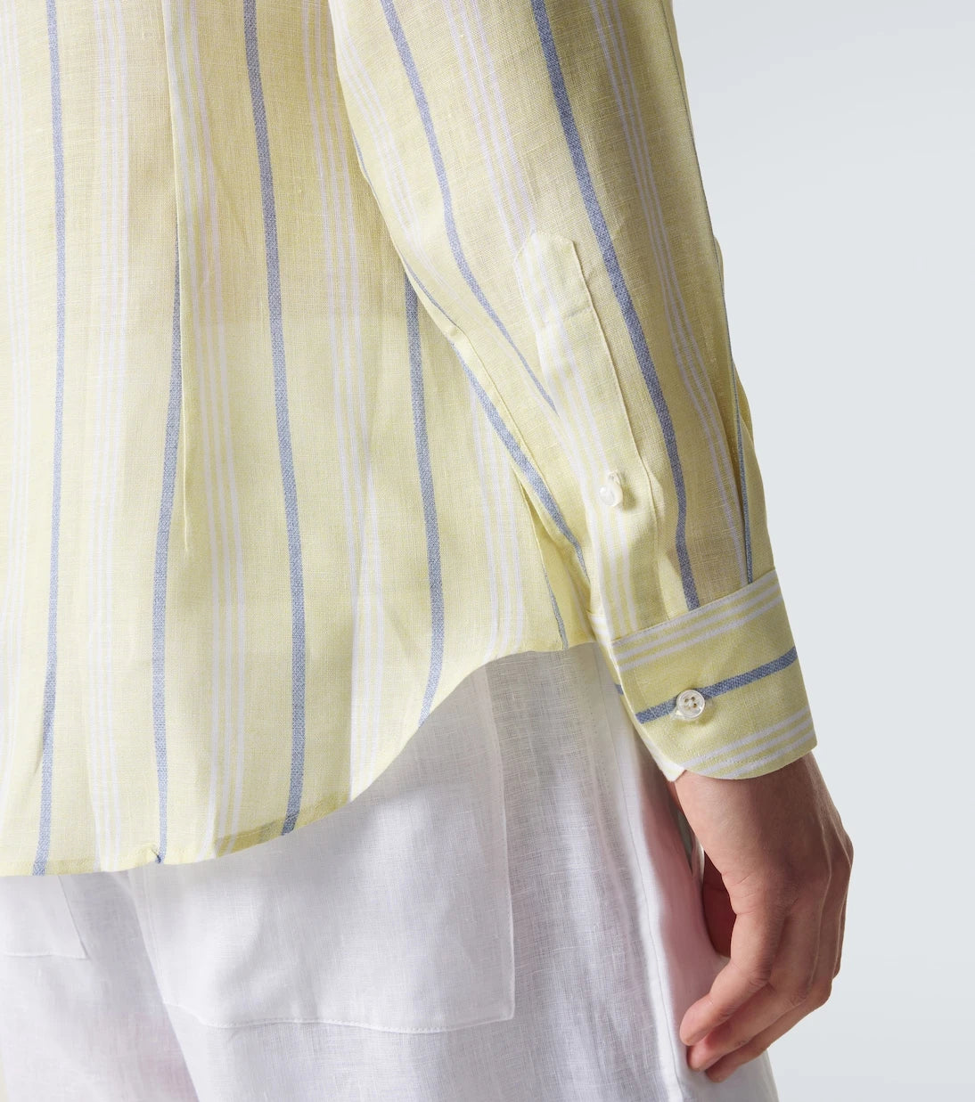 Fedeli - Striped linen shirt