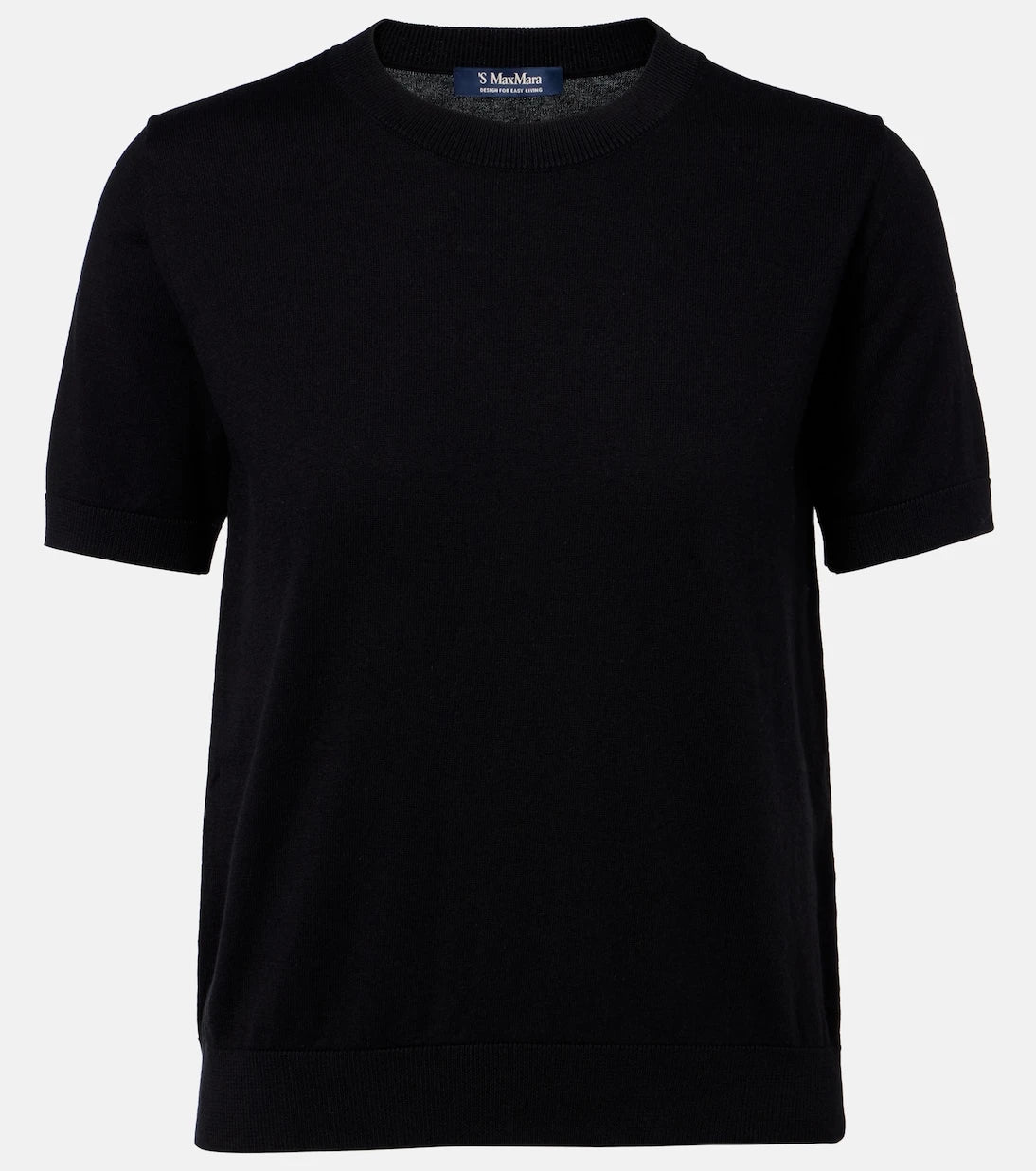 'S Max Mara - Cotton, silk, and cashmere top
