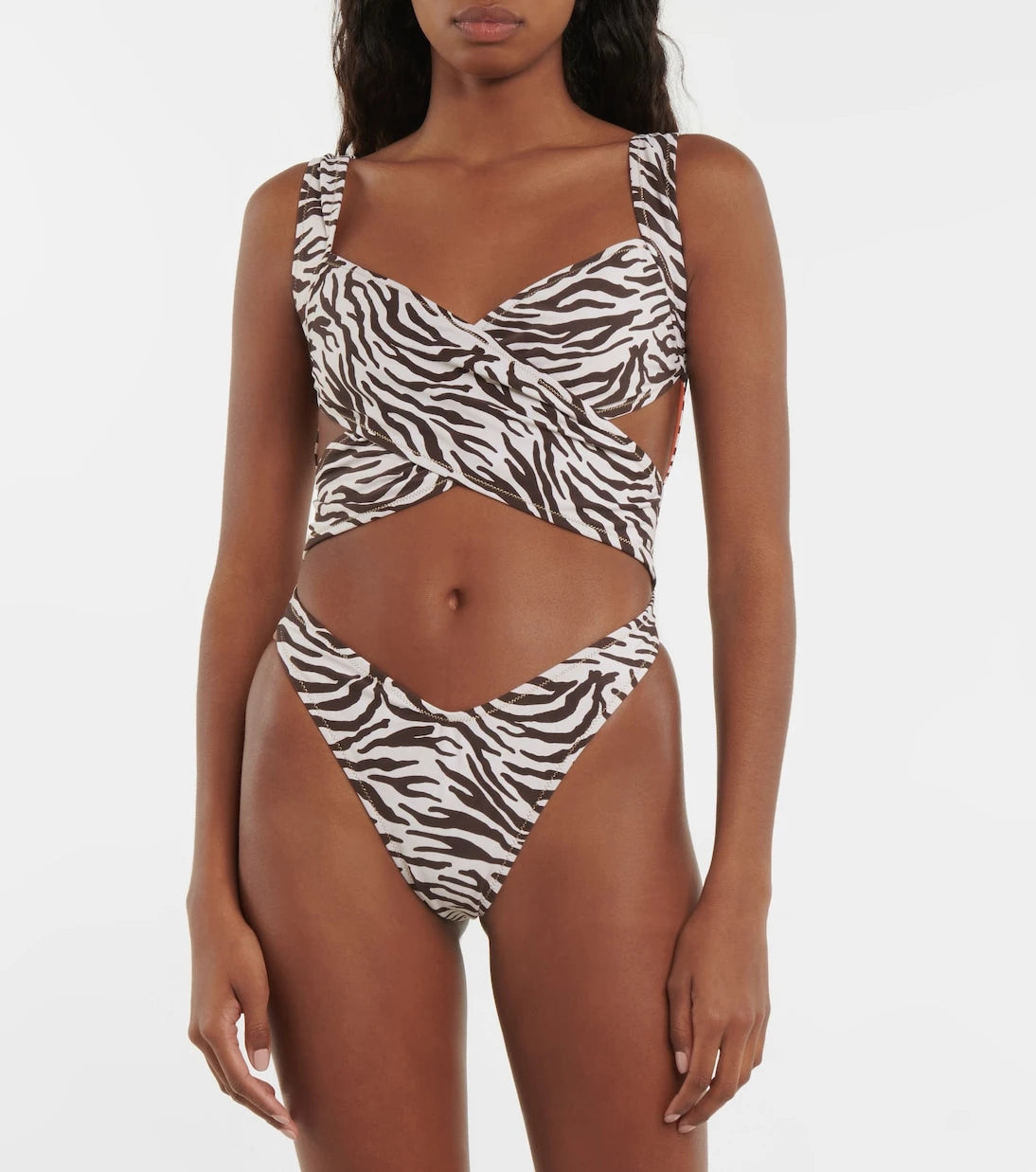 Reina Olga - Exotica printed swimsuit