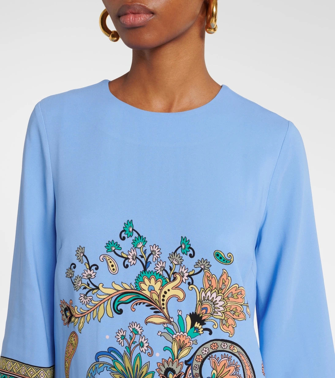 Etro - Paisley mini elbise