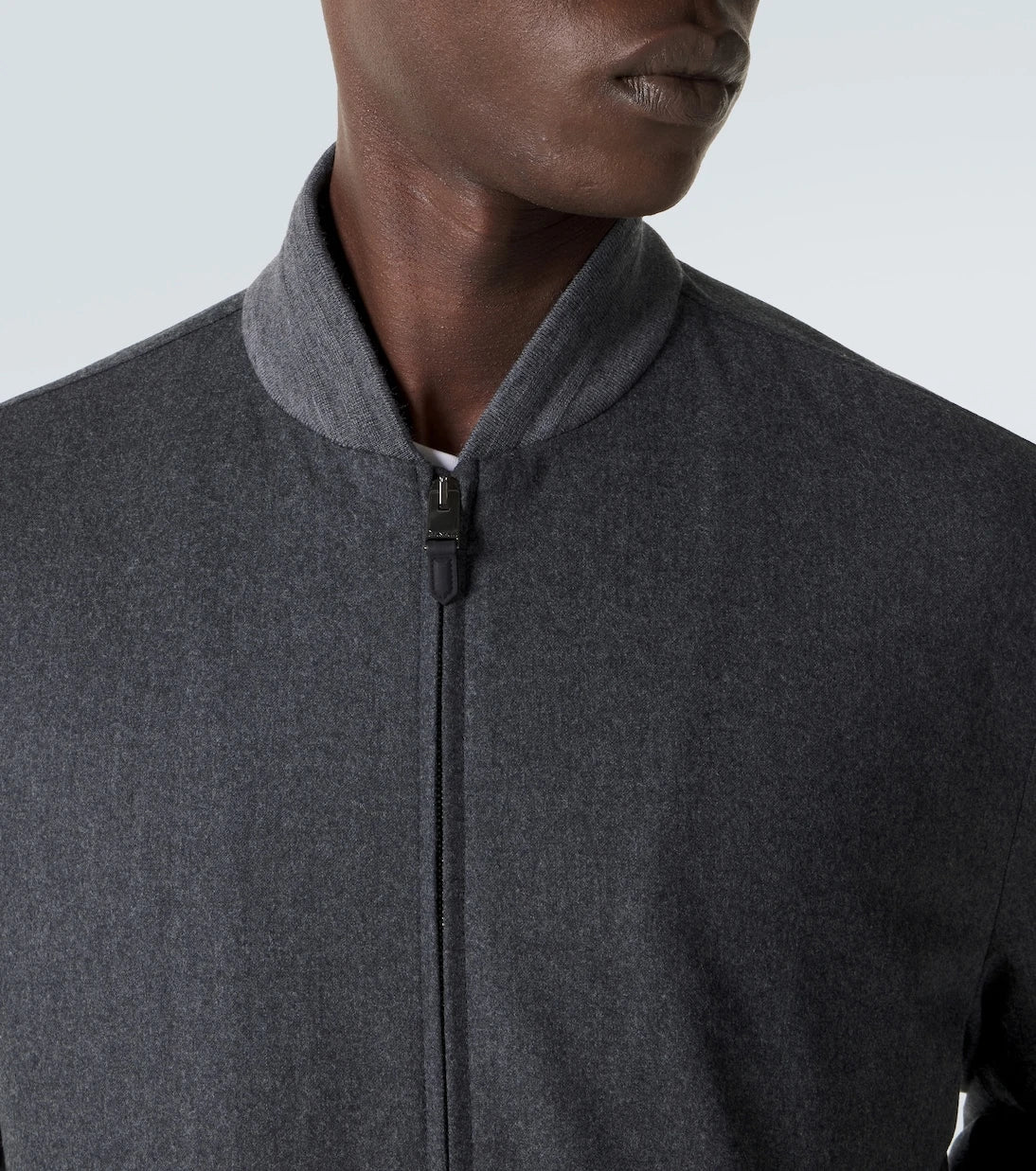 Canali - Wool bomber jacket