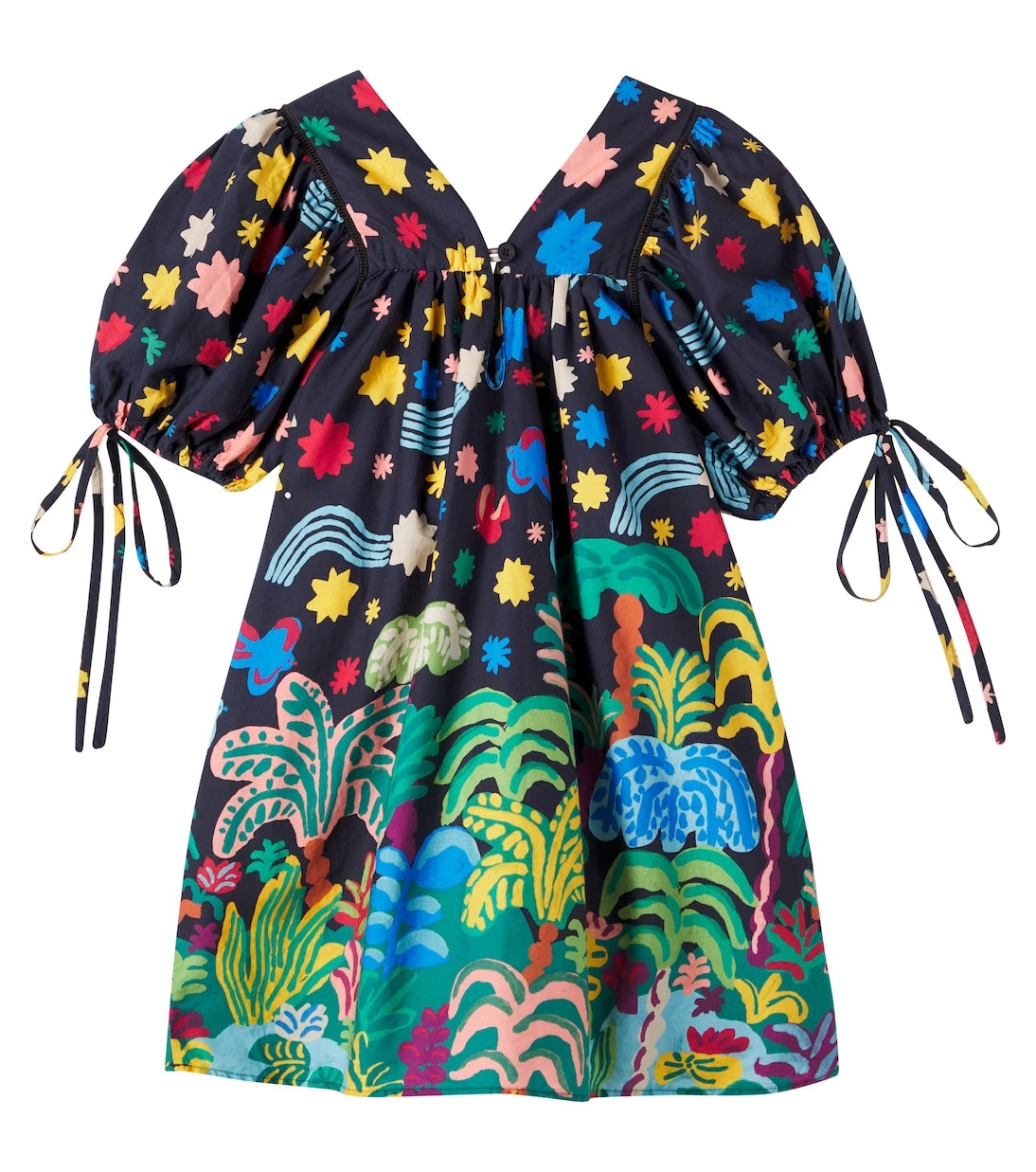 Fábula - Printed cotton dress