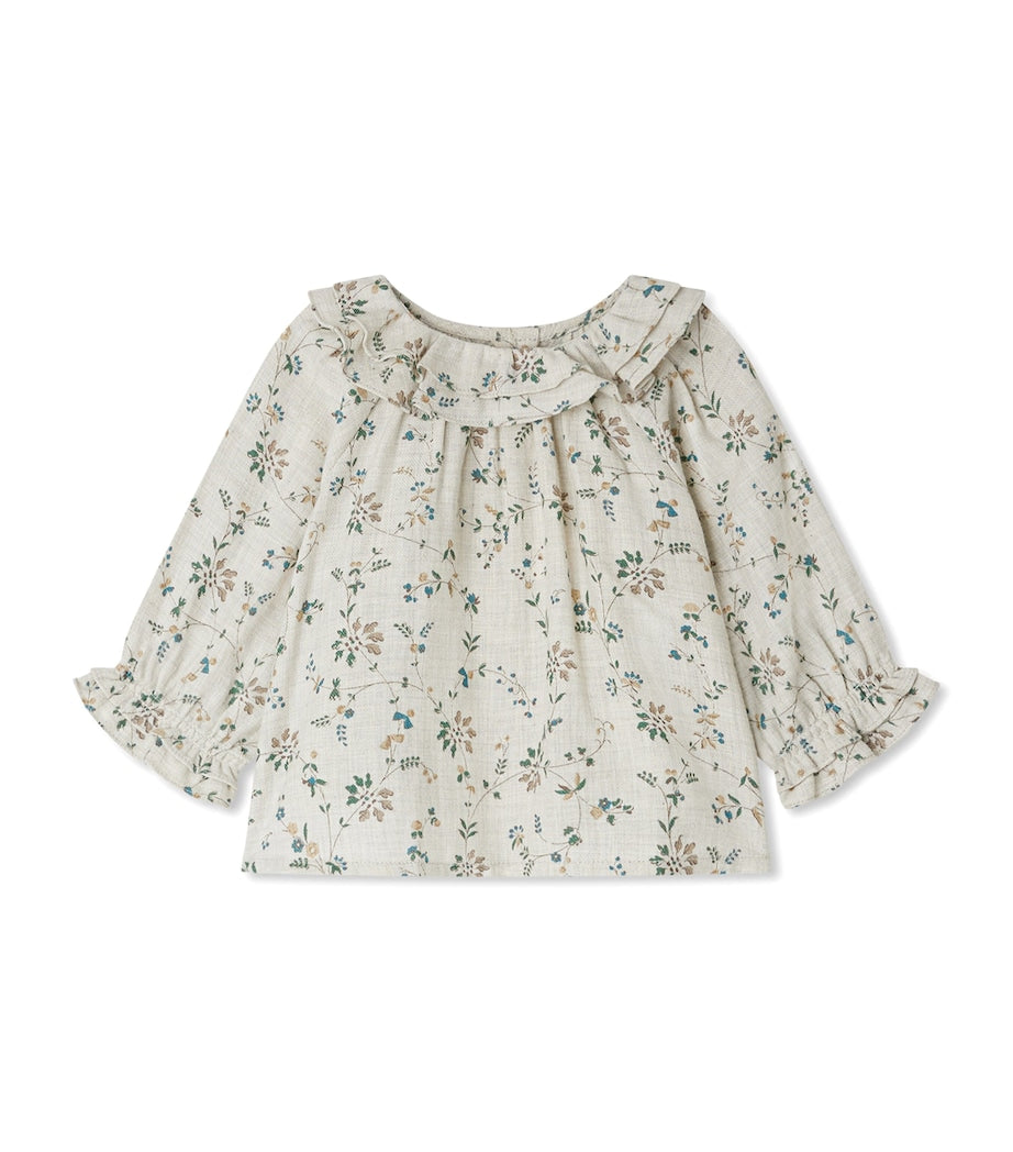 Bonpoint Cotton-Blend Dolci Blouse (24-36 Months)