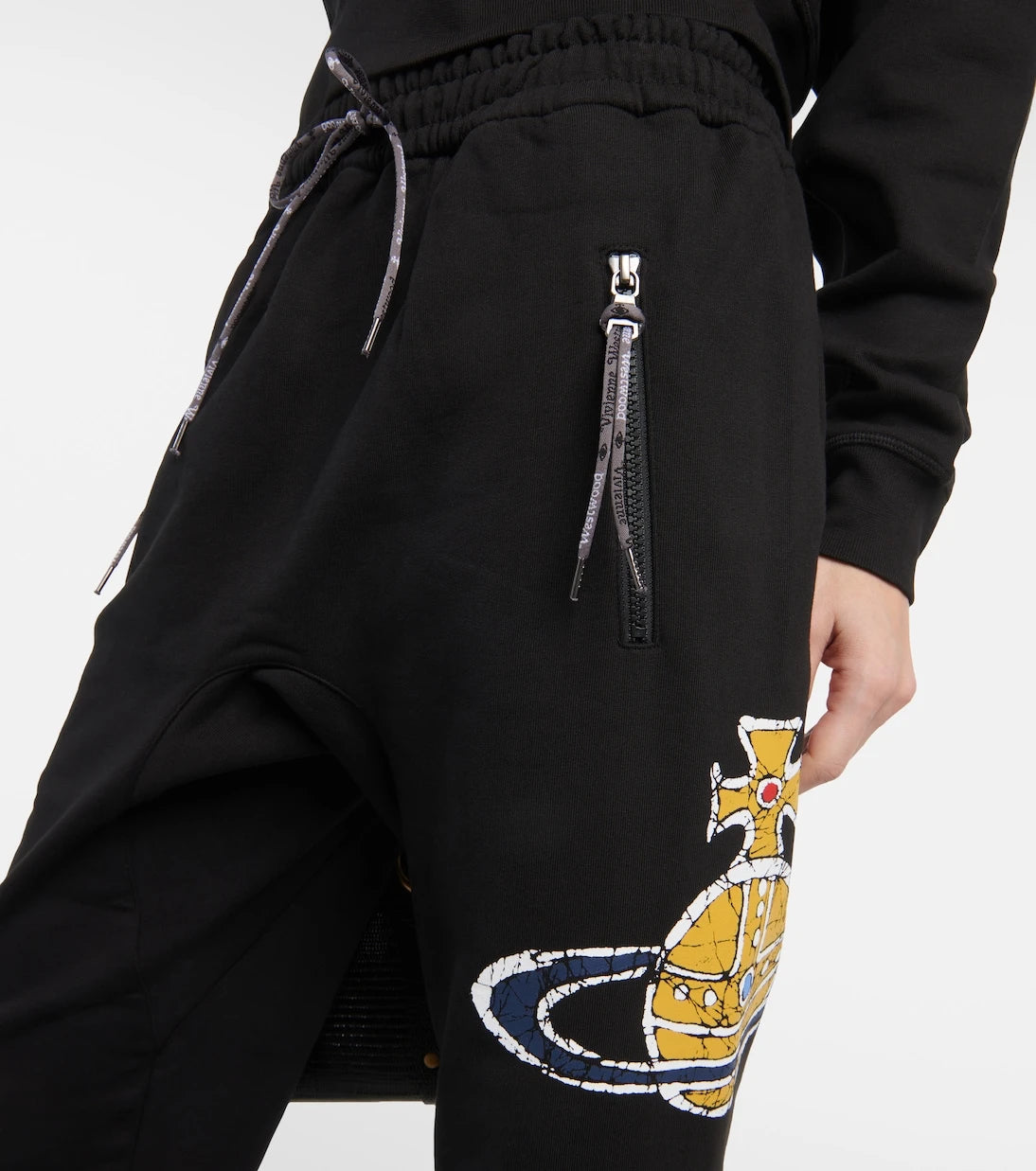 Vivienne Westwood - Orb printed cotton jersey sweatpants