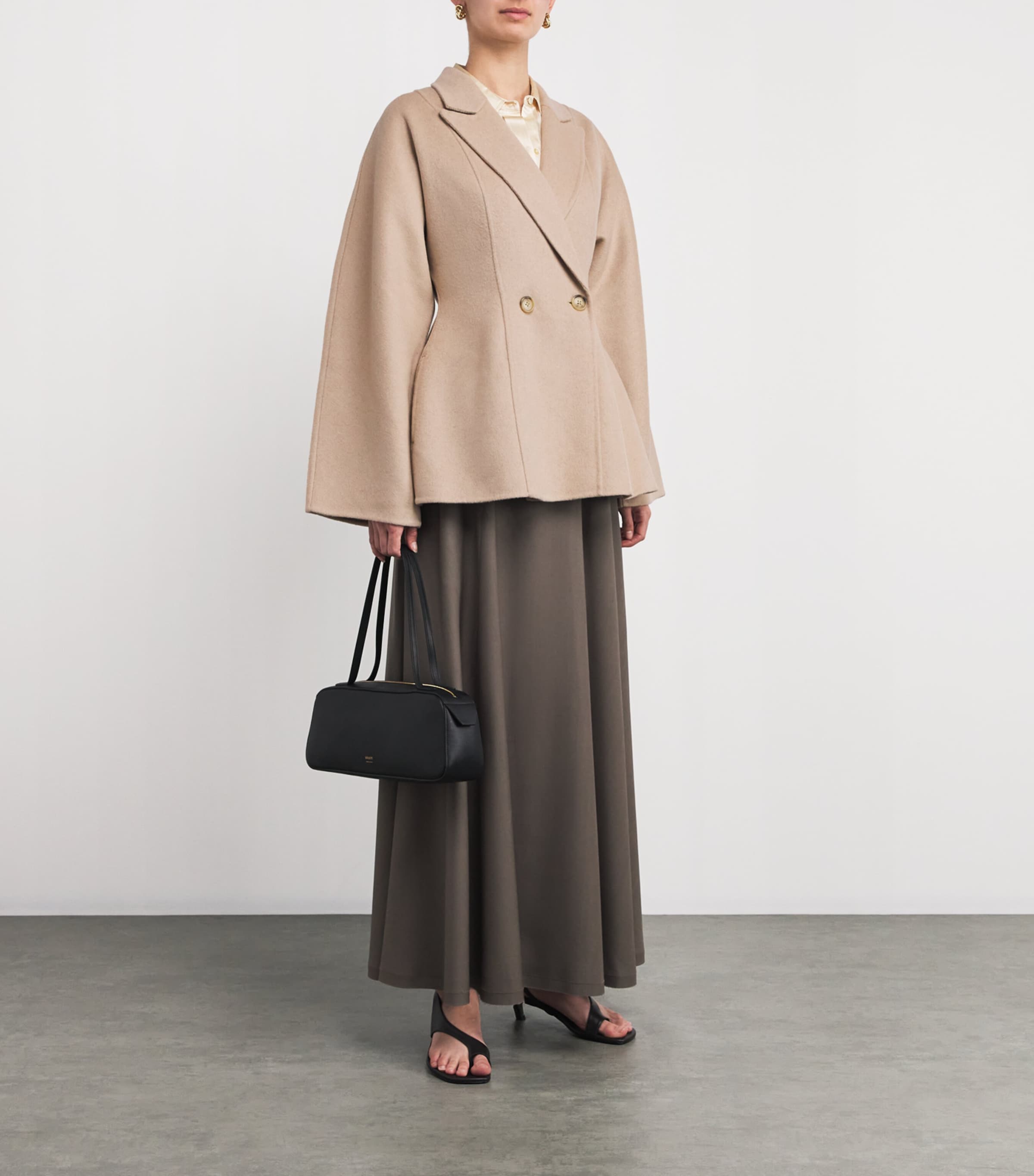 Stylein Ivory Wool-Blend Tanaro Blazer