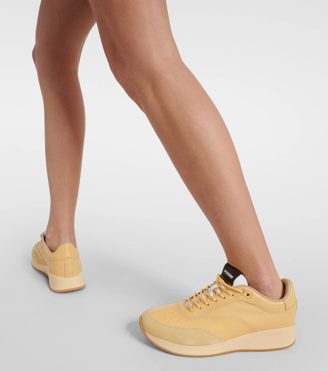 Jacquemus - La Daddy leather sneakers