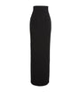 Safiyaa Black Crepe Sidha Maxi Skirt