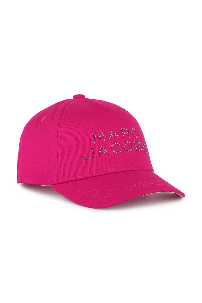 Детска памучна шапка с козирка Marc Jacobs