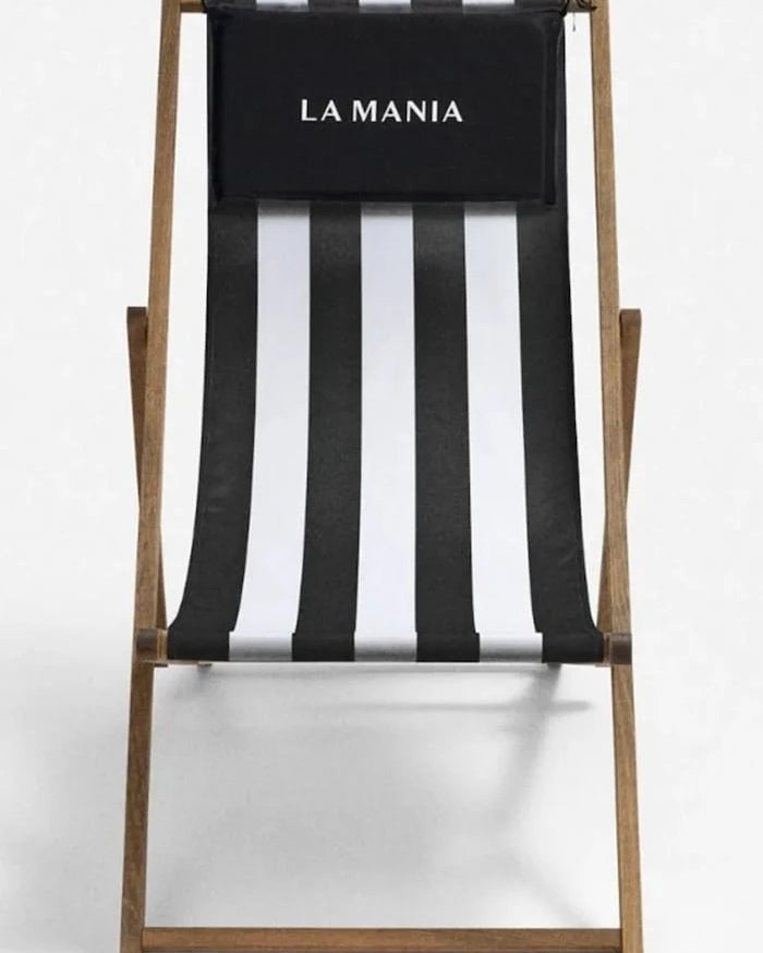 La Mania kayın ağacından şezlong 131 x 57 cm