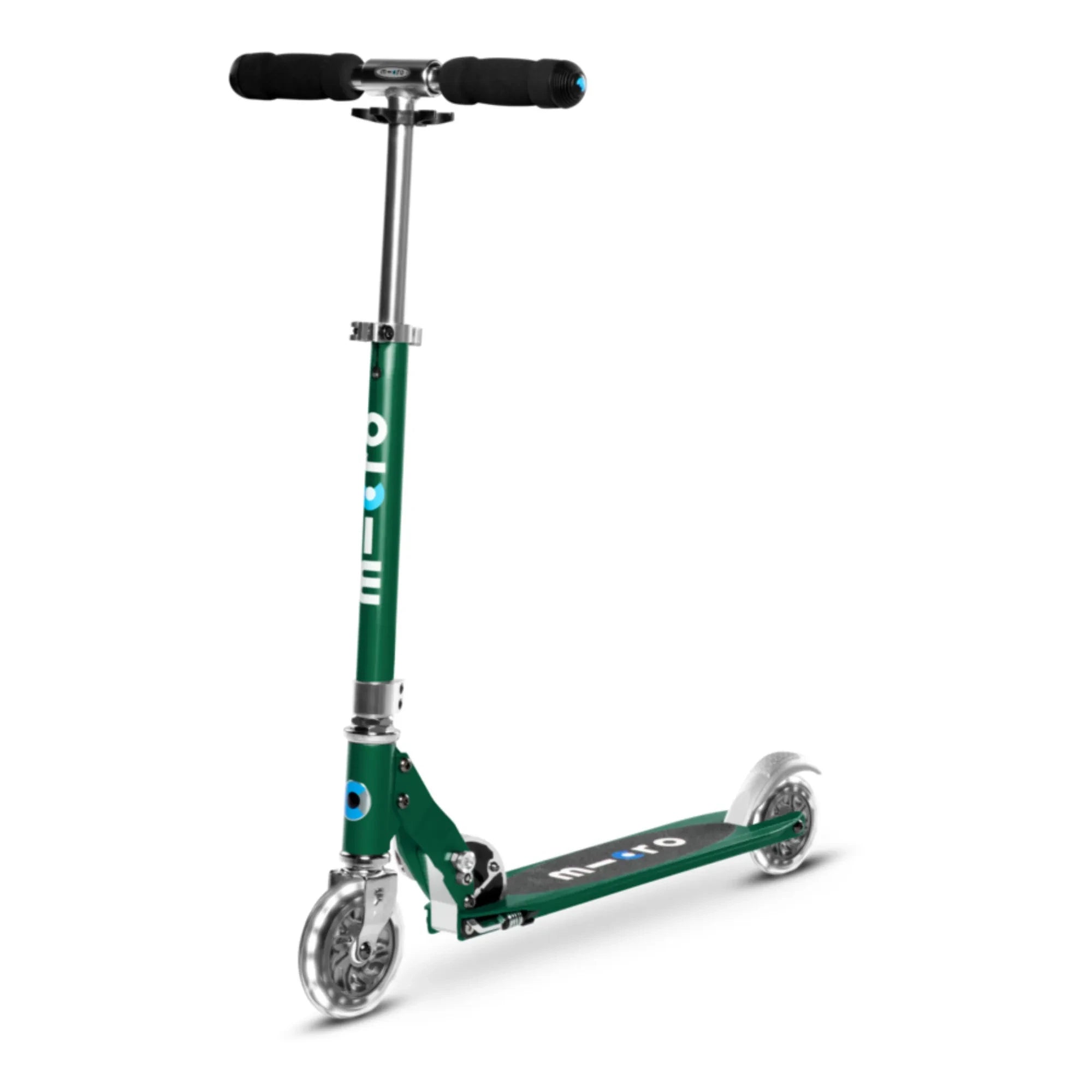 Micro - Sprite LED scooter | Chrome green